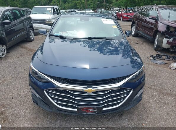 1G1ZD5ST8LF063129 2020 CHEVROLET MALIBU Blue Dashboard view