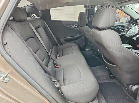 1G1ZD5ST8LF074616 2020 CHEVROLET MALIBU Gray Հետևի նստատեղերի տեսք