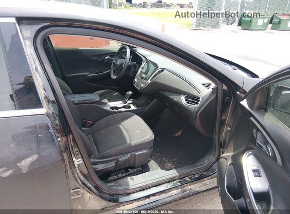 1G1ZD5ST8LF084398 2020 CHEVROLET MALIBU Black Вид салону спереду