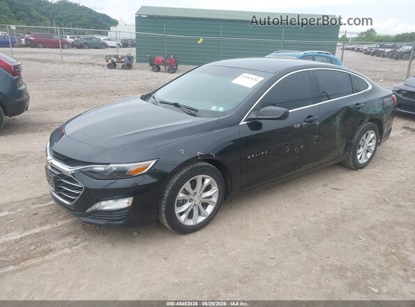 1G1ZD5ST8LF106870 2020 CHEVROLET MALIBU Черный Передняя левая четверть
