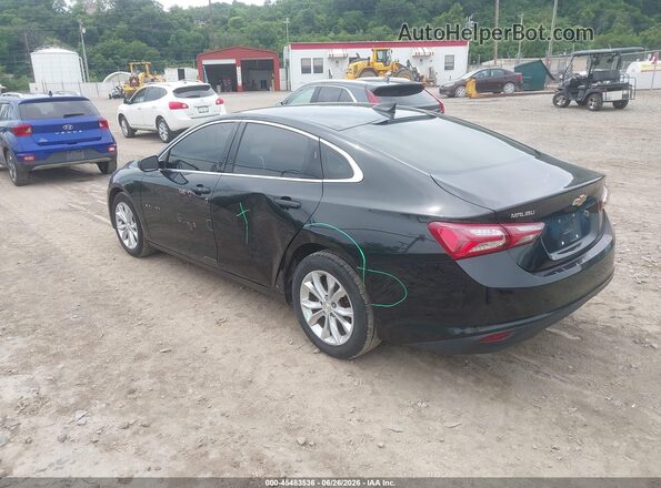1G1ZD5ST8LF106870 2020 CHEVROLET MALIBU Черный Задняя левая четверть