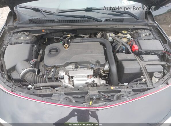 1G1ZD5ST8LF106870 2020 CHEVROLET MALIBU Черный Вид сзади