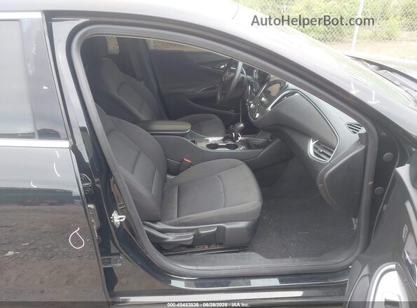 1G1ZD5ST8LF106870 2020 CHEVROLET MALIBU Черный Вид салона спереди