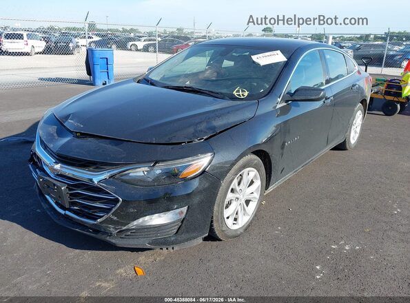 1G1ZD5ST8LF109638 2020 CHEVROLET MALIBU Черный Передняя левая четверть