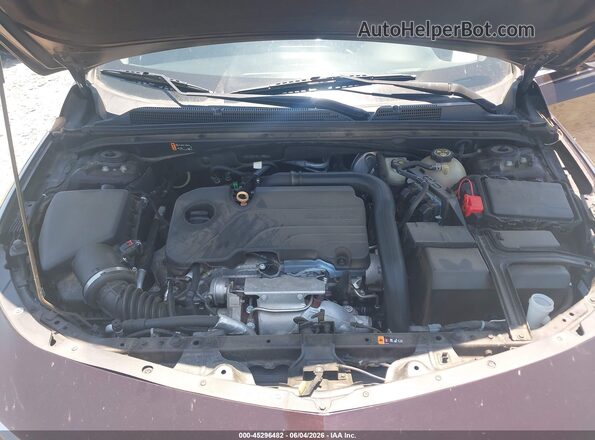 1G1ZD5ST8LF155812 2020 CHEVROLET MALIBU Maroon Vista trasera