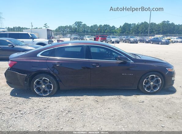 1G1ZD5ST8LF155812 2020 CHEVROLET MALIBU Maroon Vista interior trasera
