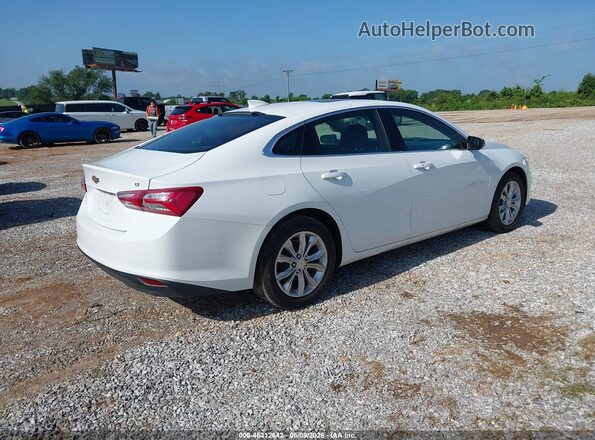 1G1ZD5ST8MF040127 2021 CHEVROLET MALIBU Белый Задняя правая четверть