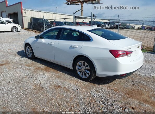 1G1ZD5ST8MF040127 2021 CHEVROLET MALIBU Белый Задняя левая четверть