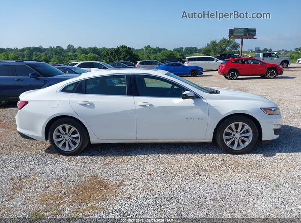 1G1ZD5ST8MF040127 2021 CHEVROLET MALIBU Белый Вид задней части салона
