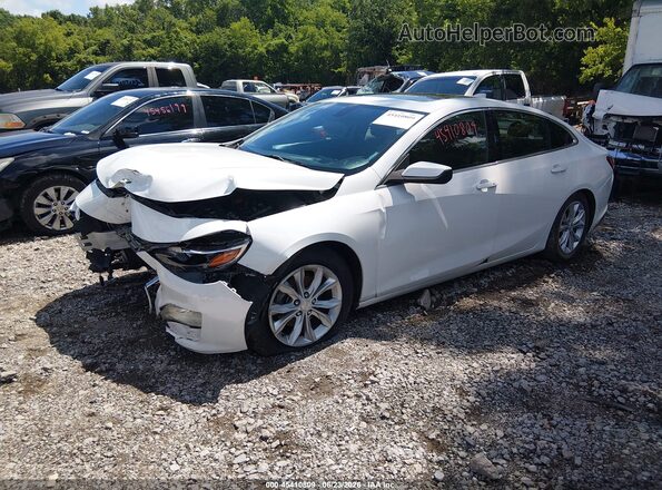 1G1ZD5ST8MF040242 2021 CHEVROLET MALIBU White Vista tres cuartos delantera izquierda