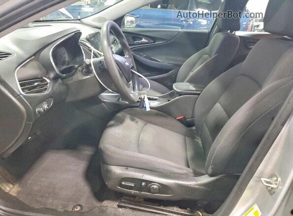 1G1ZD5ST8MF069210 2021 CHEVROLET MALIBU Silver Front interior view