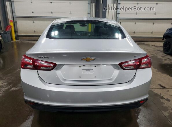 1G1ZD5ST8MF069210 2021 CHEVROLET MALIBU Silver Rear view
