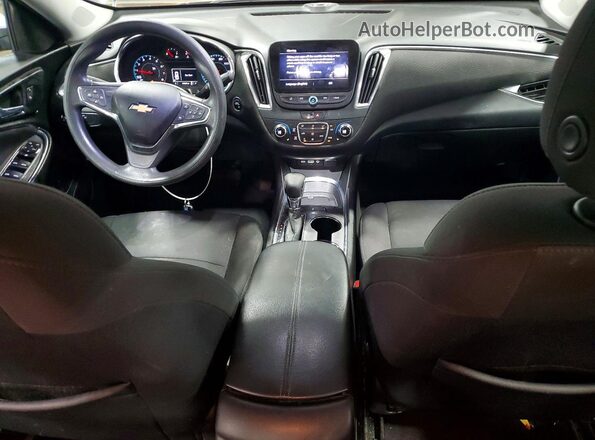 1G1ZD5ST8MF069210 2021 CHEVROLET MALIBU Silver Dashboard view