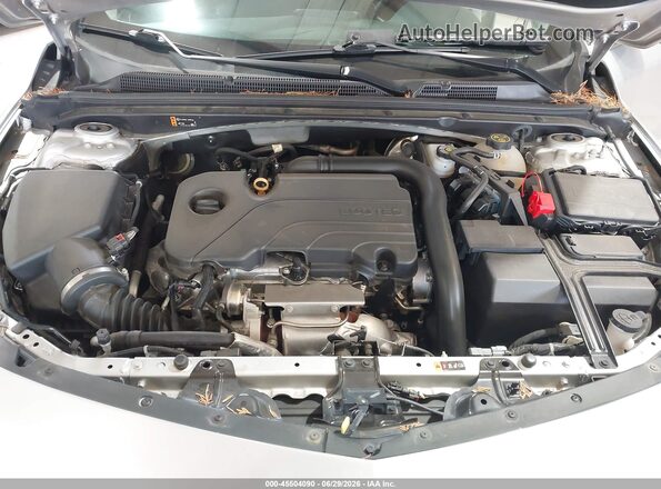 1G1ZD5ST8MF078389 2021 CHEVROLET MALIBU Silver Widok z tyłu