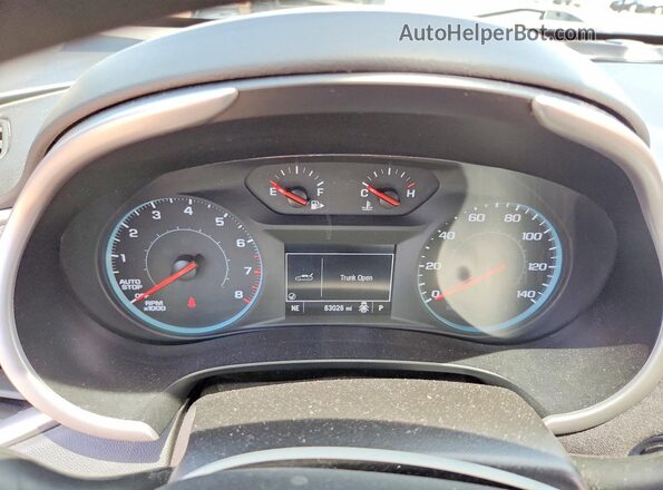 1G1ZD5ST8NF168501 2022 CHEVROLET MALIBU Silver Սարքավորումների վահանակի տեսք