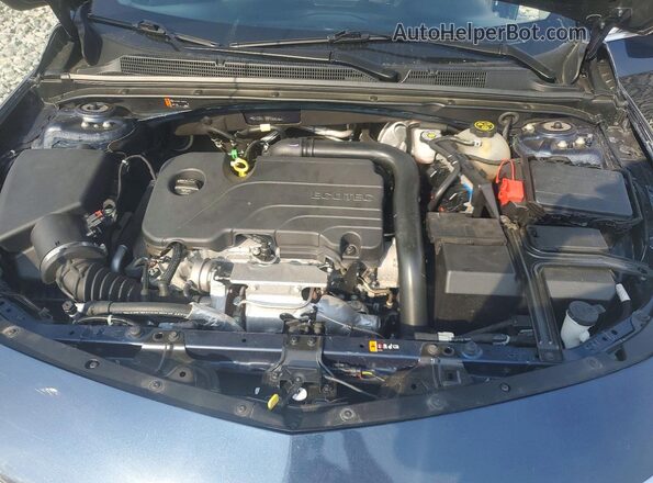 1G1ZD5ST8NF183516 2022 CHEVROLET MALIBU Blue Սալոնի հետևի տեսք