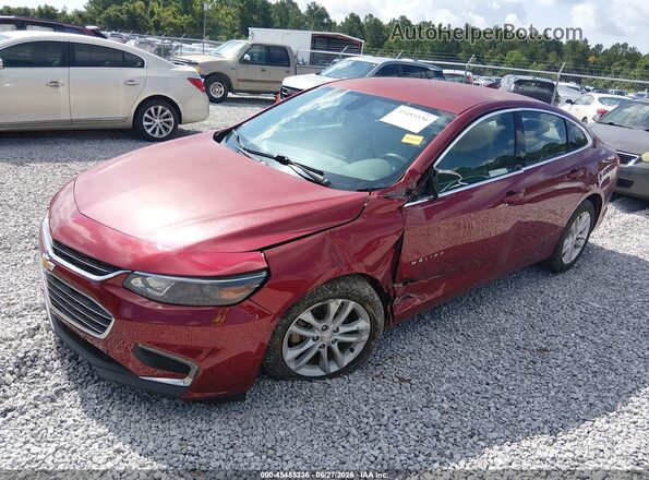 1G1ZD5ST9JF155878 2018 CHEVROLET MALIBU Maroon Przód lewy