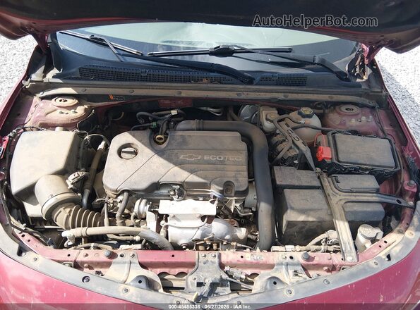 1G1ZD5ST9JF155878 2018 CHEVROLET MALIBU Maroon Widok z tyłu