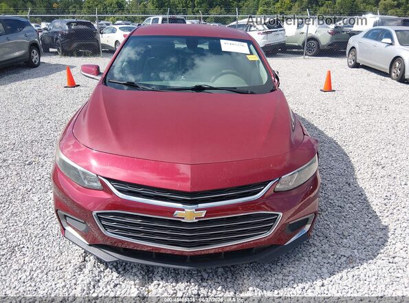 1G1ZD5ST9JF155878 2018 CHEVROLET MALIBU Maroon Widok zestawu wskaźników