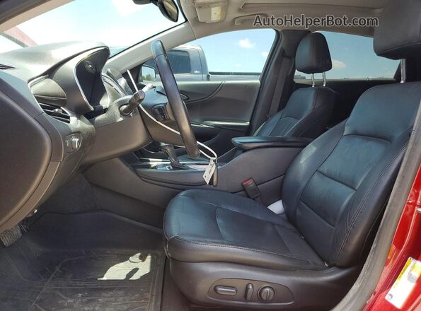 1G1ZD5ST9JF157100 2018 CHEVROLET MALIBU Red წინა სალონის ხედი