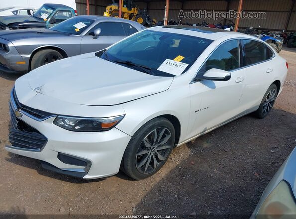 1G1ZD5ST9JF281349 2018 CHEVROLET MALIBU White Передня ліва чверть