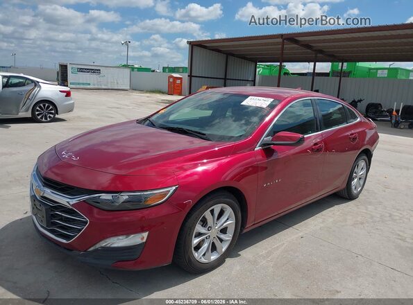 1G1ZD5ST9LF035811 2020 CHEVROLET MALIBU Burgundy Przód lewy