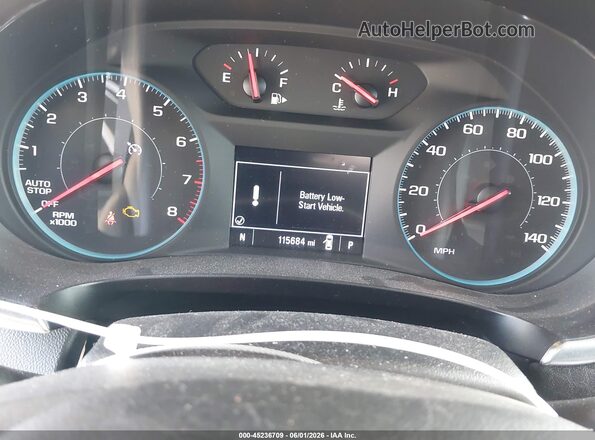 1G1ZD5ST9LF035811 2020 CHEVROLET MALIBU Burgundy Widok tylnych siedzeń