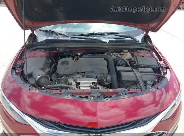 1G1ZD5ST9LF035811 2020 CHEVROLET MALIBU Burgundy Widok z tyłu