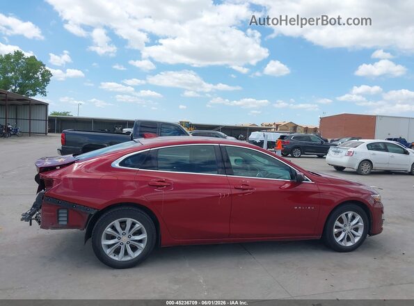 1G1ZD5ST9LF035811 2020 CHEVROLET MALIBU Burgundy Widok wnętrza z tyłu