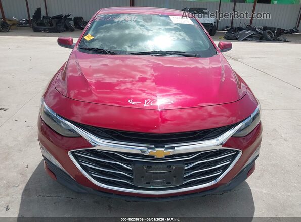 1G1ZD5ST9LF035811 2020 CHEVROLET MALIBU Burgundy Widok zestawu wskaźników