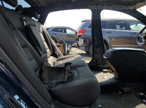 1G1ZD5ST9LF098584 2020 CHEVROLET MALIBU Blue Rear seats view