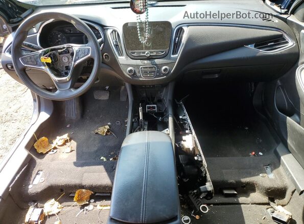 1G1ZD5ST9LF098584 2020 CHEVROLET MALIBU Blue Dashboard view