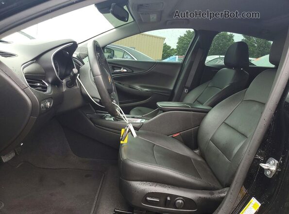 1G1ZD5ST9LF135200 2020 CHEVROLET MALIBU Black Front interior view