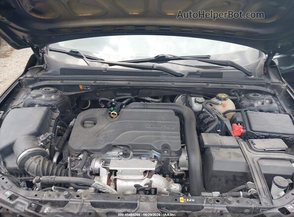 1G1ZD5ST9MF001966 2021 CHEVROLET MALIBU Black უკანა ხედი