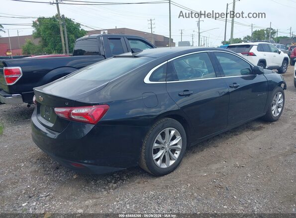 1G1ZD5ST9MF001966 2021 CHEVROLET MALIBU Black უკანა მარჯვენა