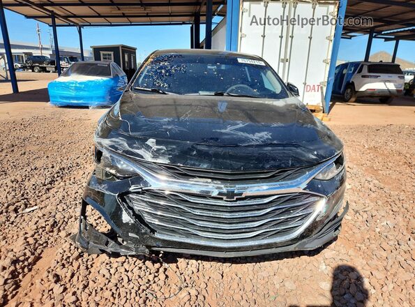 1G1ZD5ST9MF030755 2021 CHEVROLET MALIBU Черный Вид спереди