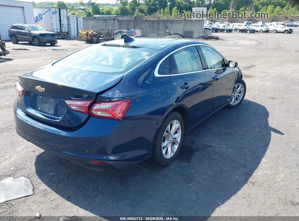 1G1ZD5ST9MF041139 2021 CHEVROLET MALIBU Blue უკანა მარჯვენა