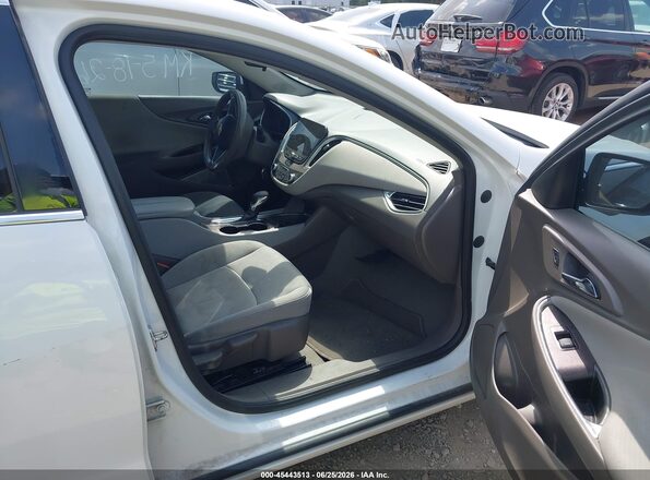 1G1ZD5ST9MF043828 2021 CHEVROLET MALIBU Белый Вид салона спереди