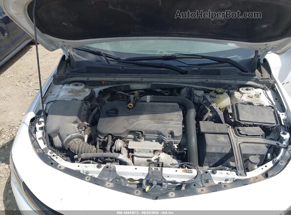 1G1ZD5ST9MF043828 2021 CHEVROLET MALIBU Белый Вид сзади