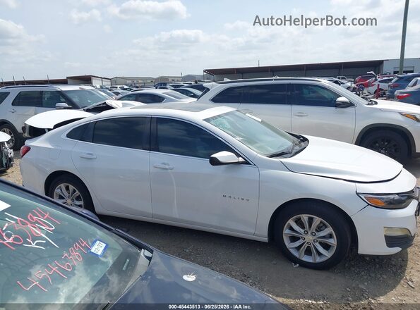 1G1ZD5ST9MF043828 2021 CHEVROLET MALIBU Белый Вид задней части салона