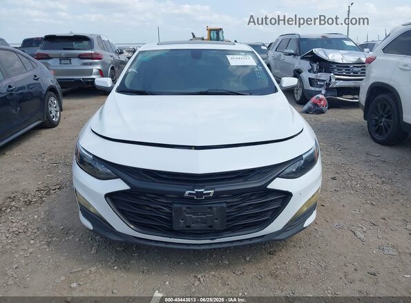 1G1ZD5ST9MF043828 2021 CHEVROLET MALIBU Белый Вид щитка приборов