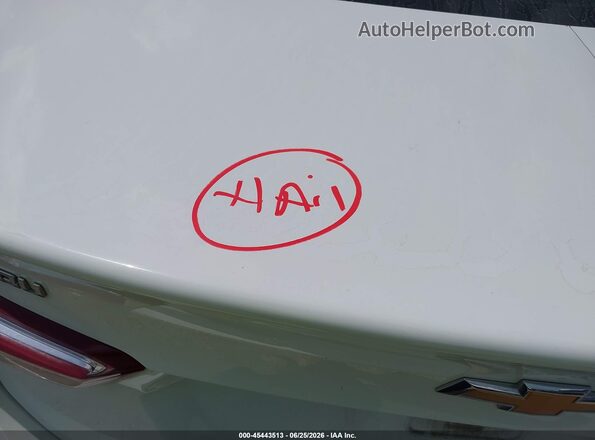 1G1ZD5ST9MF043828 2021 CHEVROLET MALIBU Белый 