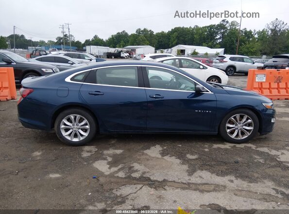 1G1ZD5ST9NF101227 2022 CHEVROLET MALIBU Dark Blue Вид задней части салона
