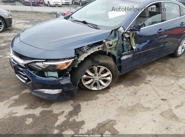 1G1ZD5ST9NF101227 2022 CHEVROLET MALIBU Dark Blue Вид спереди