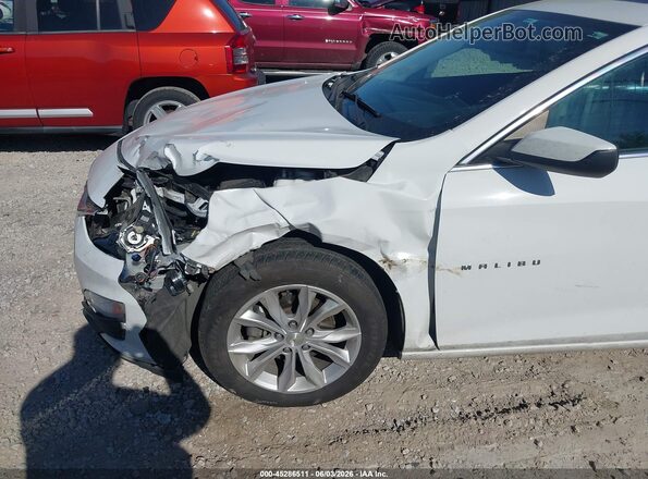 1G1ZD5ST9NF127293 2022 CHEVROLET MALIBU Белый Вид спереди