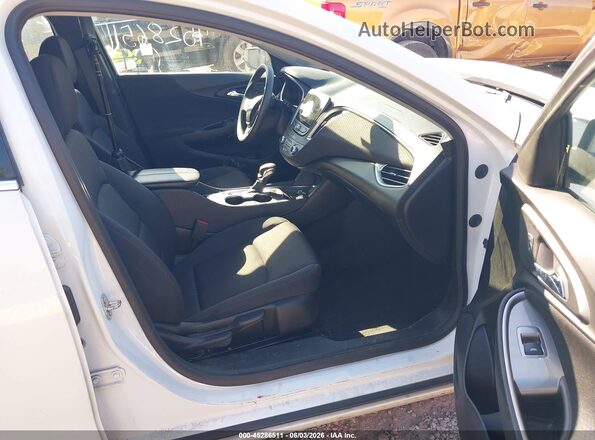 1G1ZD5ST9NF127293 2022 CHEVROLET MALIBU Белый Вид салона спереди