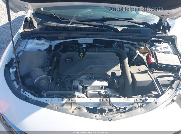1G1ZD5ST9NF127293 2022 CHEVROLET MALIBU Белый Вид сзади