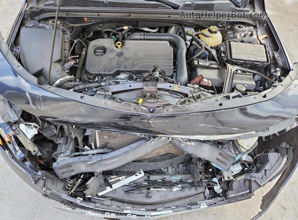 1G1ZD5ST9NF161170 2022 CHEVROLET MALIBU Charcoal Rear interior view
