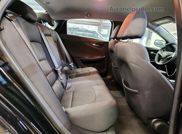 1G1ZD5ST9NF180849 2022 CHEVROLET MALIBU Black Rear seats view