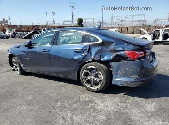 1G1ZD5ST9NF191933 2022 CHEVROLET MALIBU Blue Rear left
